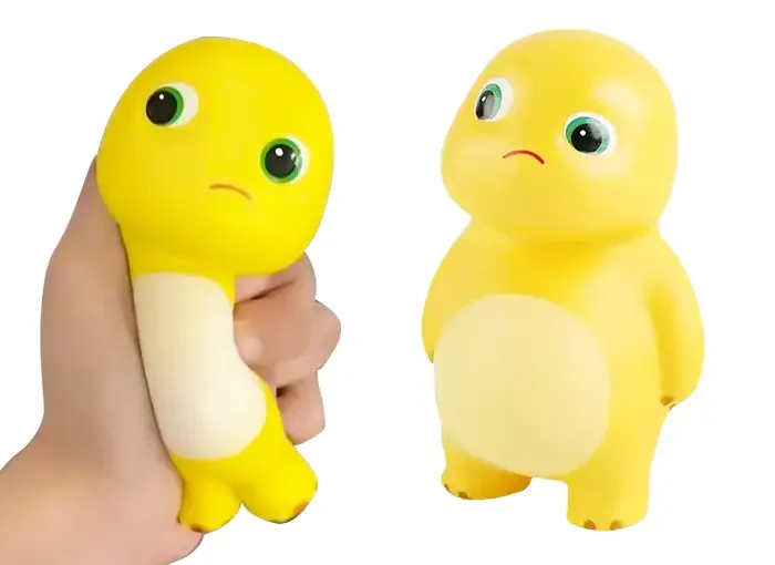 Silicone stress-relief toy